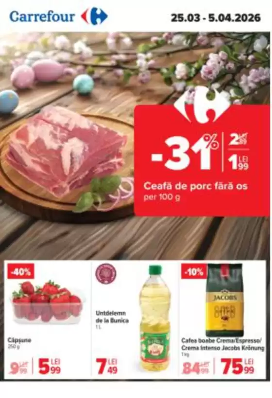 Catalog Carrefour Bucecea | Oferte exclusive pentru clienții noștri | 2026-03-25T00:00:00.000Z - 2026-04-05T00:00:00.000Z