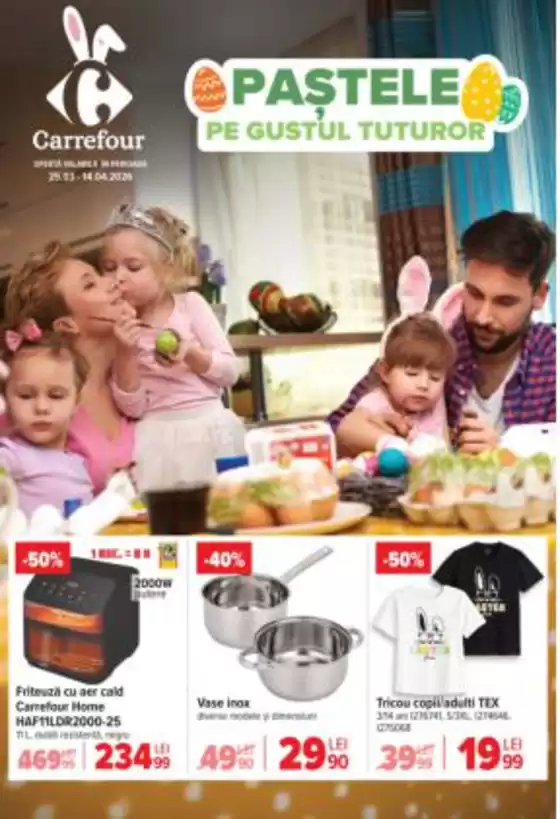 Catalog Carrefour Bucecea | Promoții speciale actuale | 2026-03-25T00:00:00.000Z - 2026-04-14T00:00:00.000Z