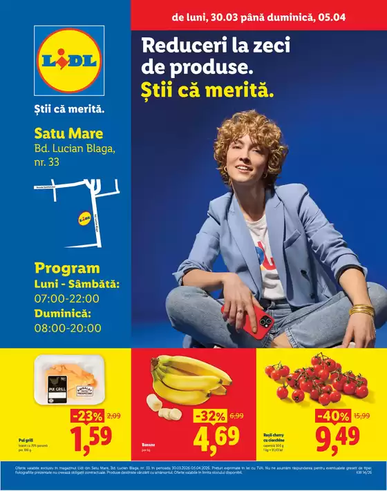 Catalog Lidl Milișăuți | Ofertă grozavă pentru vânătorii de chilipiruri | 2026-03-25T00:00:00.000Z - 2026-04-05T00:00:00.000Z