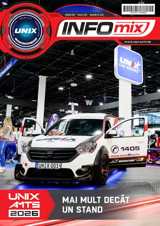 Catalog Unix Auto | Unix Auto SRL Aprilie 2026 | 2026-04-01T00:00:00.000Z - 2026-04-30T00:00:00.000Z