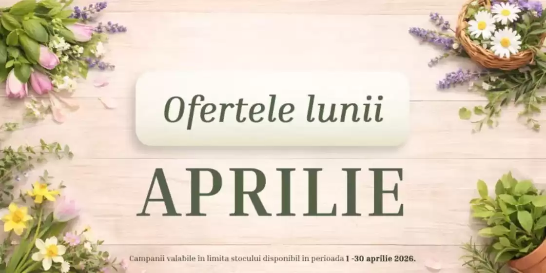 Catalog Bebe Tei Băile Herculane | Ofertele Lunii Aprilie | 2026-04-01T00:00:00.000Z - 2026-04-30T00:00:00.000Z