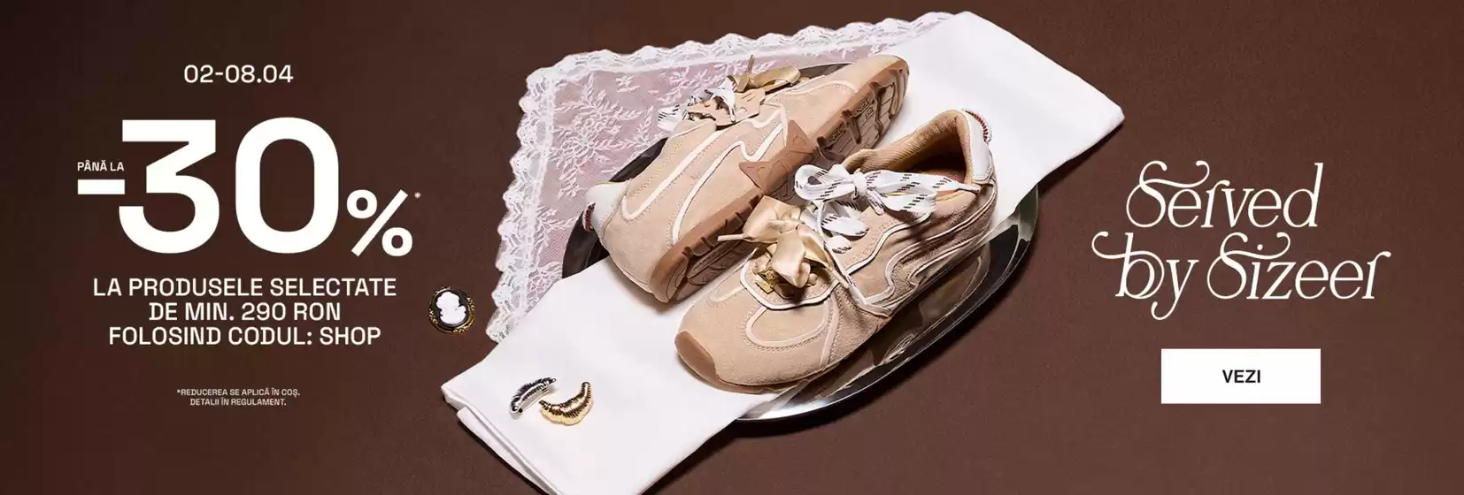 Catalog Sizeer Huși | PÂNĂ LA -30% LA PRODUSELE SELECTATE DE MIN. 290 RON | 2026-04-02T00:00:00.000Z - 2026-04-08T00:00:00.000Z