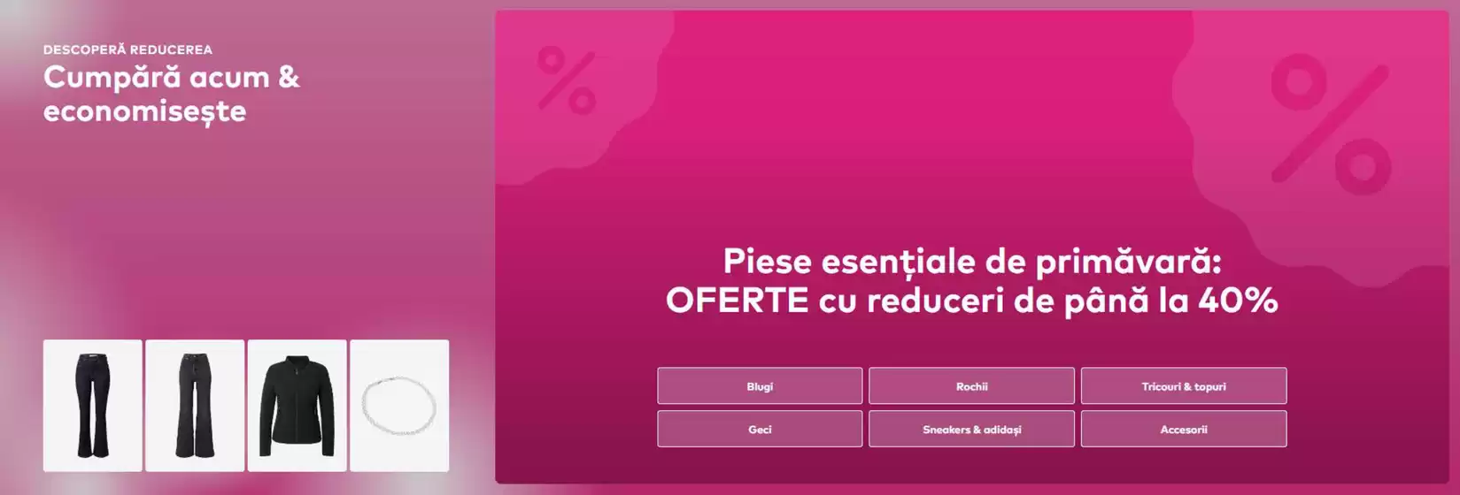 Catalog About You Bistrița | OFERTE cu reduceri de până la 40% | 2026-04-03T00:00:00.000Z - 2026-04-05T00:00:00.000Z