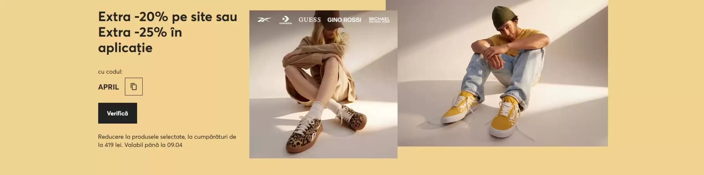 Catalog Epantofi Bistrița | Extra -20% pe site sau, Extra -25% în aplicație | 2026-04-03T00:00:00.000Z - 2026-04-09T00:00:00.000Z