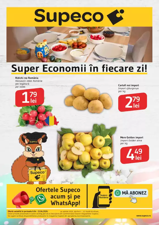 Catalog Supeco Cluj-Napoca | Oferte de top pentru toți vânătorii de chilipiruri | 2026-04-06T00:00:00.000Z - 2026-04-11T00:00:00.000Z