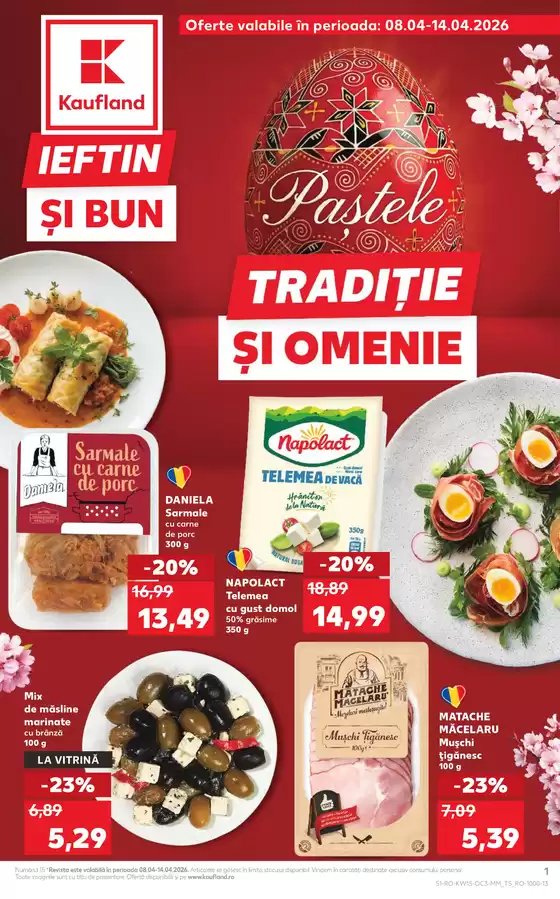 Catalog Kaufland Cluj-Napoca | Reduceri și promoții | 2026-04-08T00:00:00.000Z - 2026-04-14T00:00:00.000Z