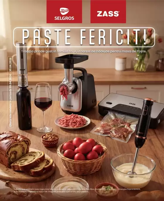 Catalog Selgros Fetești | Catalog special ZASS | 2026-04-09T00:00:00.000Z - 2026-04-30T00:00:00.000Z