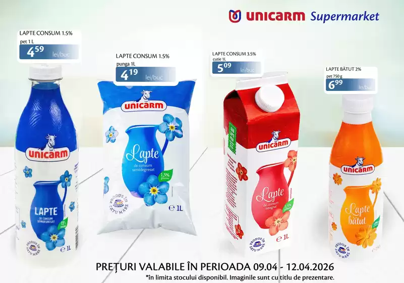 Catalog Unicarm Bocșa | Oferta Unicarm! | 2026-04-09T00:00:00.000Z - 2026-04-12T00:00:00.000Z