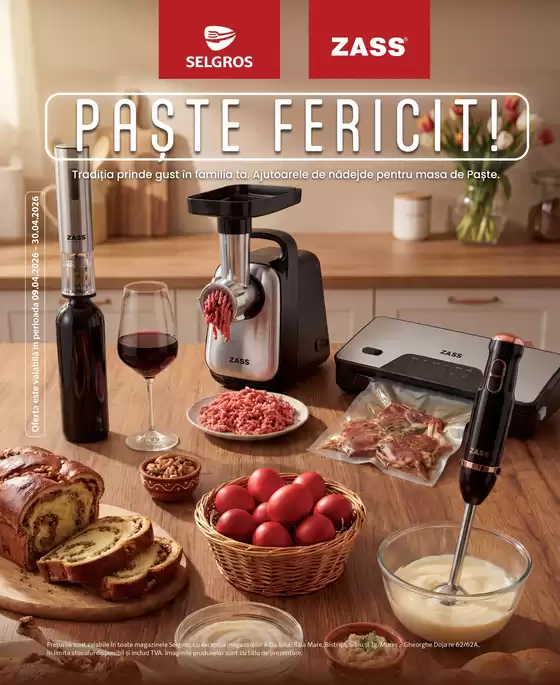 Catalog Selgros Sibiu | Catalog special ZASS | 2026-04-04T00:00:00.000Z - 2026-05-03T00:00:00.000Z