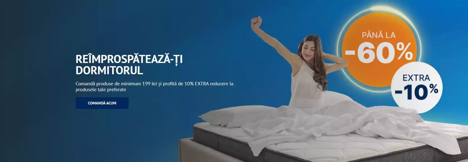 Catalog Dormeo Craiova | REÎMPROSPĂTEAZĂ-ȚI DORMITORUL | 2026-04-14T00:00:00.000Z - 2026-04-16T00:00:00.000Z