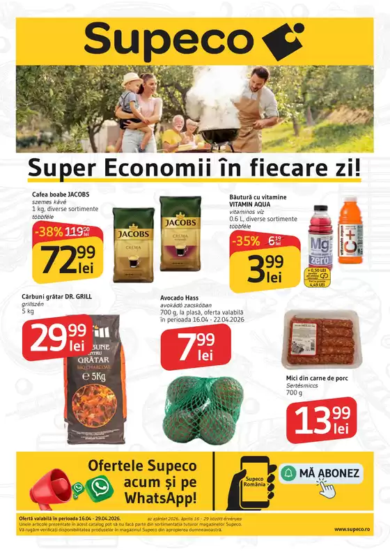 Catalog Supeco Cehu Silvaniei | Cele mai bune oferte pentru dumneavoastră | 2026-04-16T00:00:00.000Z - 2026-04-29T00:00:00.000Z