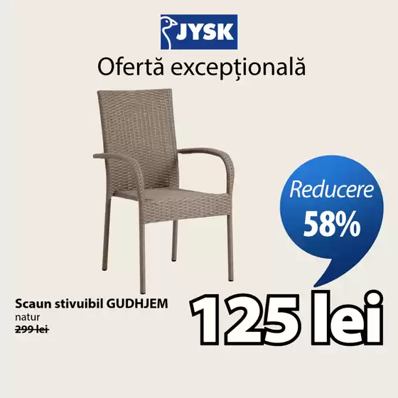 Catalog JYSK Craiova | Oferte de top pentru toți vânătorii de chilipiruri | 2026-04-16T00:00:00.000Z - 2026-04-30T00:00:00.000Z