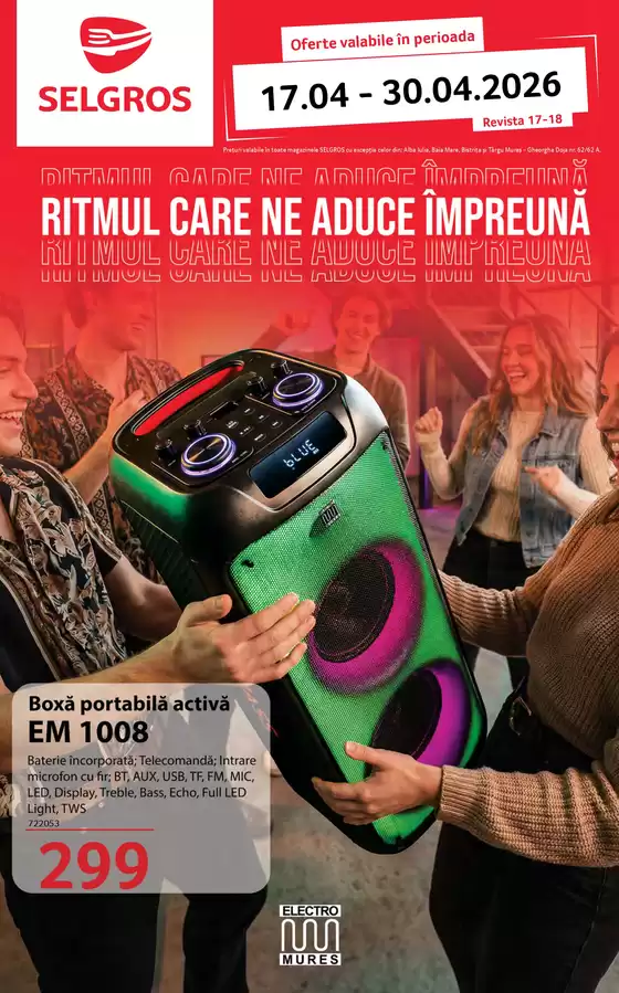 Catalog Selgros Agnita | NONFOOD | 2026-04-17T00:00:00.000Z - 2026-04-30T00:00:00.000Z