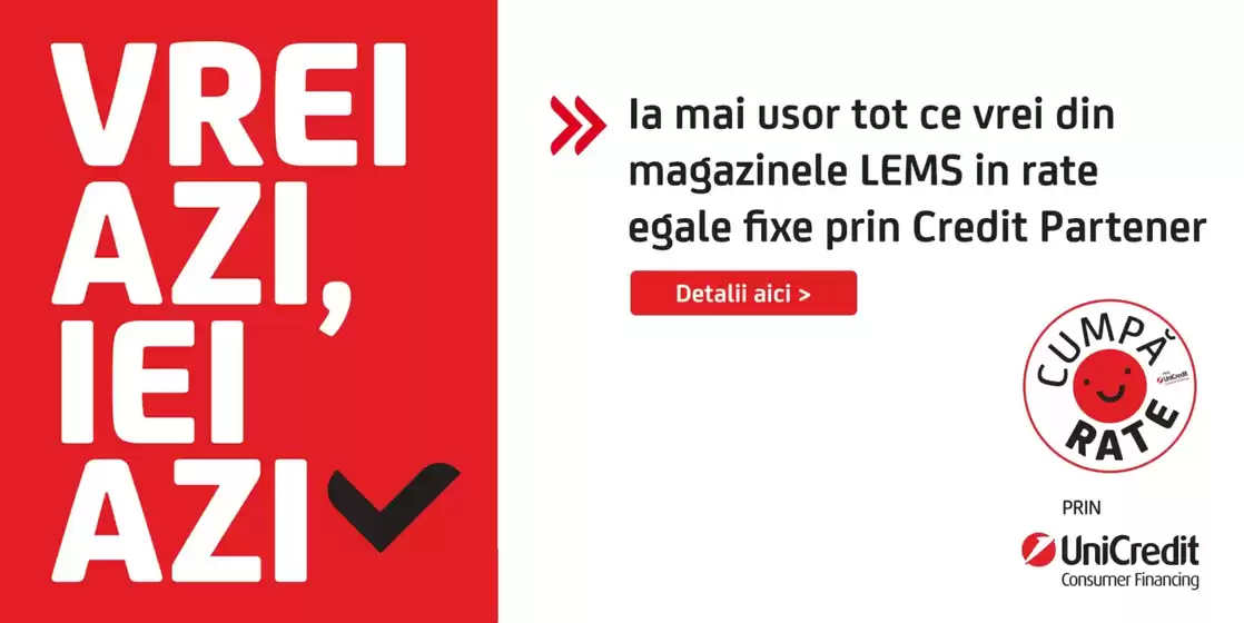 Catalog Lems Brăila | Promoții speciale actuale | 2026-04-23T00:00:00.000Z - 2026-05-07T00:00:00.000Z