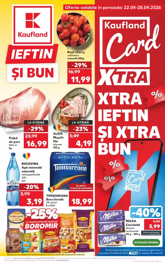 Catalog Kaufland Oțelu Roșu | Catalog Kaufland | 2026-04-22T00:00:00.000Z - 2026-04-28T00:00:00.000Z