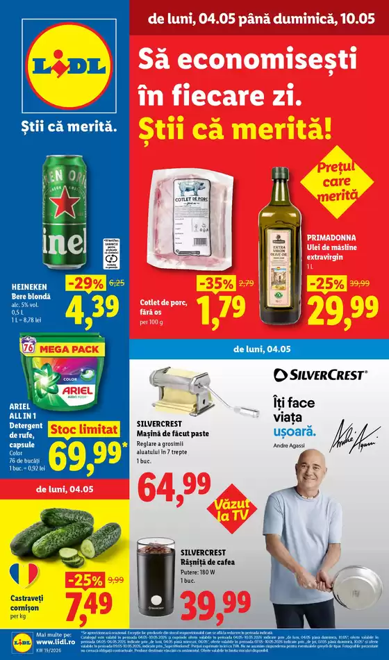 Catalog Lidl | de Luni 04.05 până Duminică 10.05 | 2026-05-04T00:00:00.000Z - 2026-05-10T00:00:00.000Z