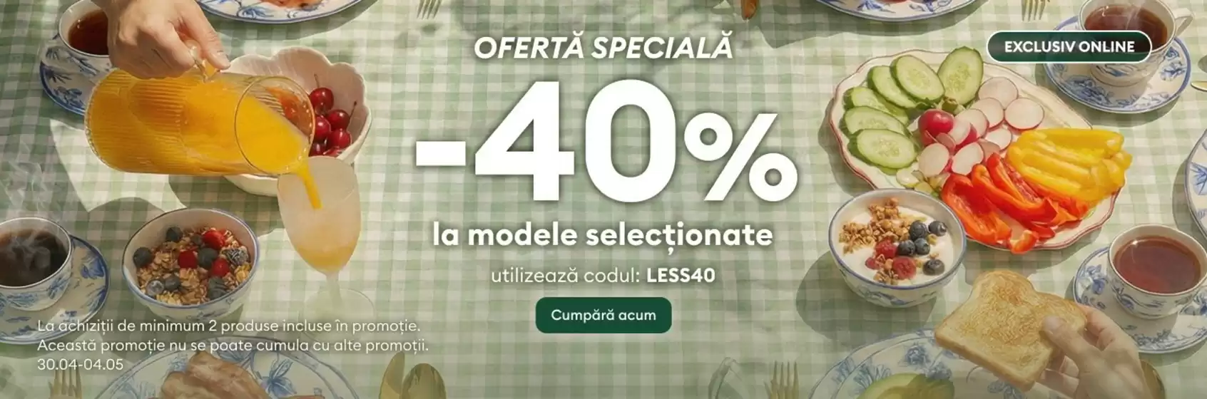 Catalog Sinsay Bistrița | OFERTĂ SPECIALĂ -40% la modele selecționate | 2026-04-30T00:00:00.000Z - 2026-05-04T00:00:00.000Z
