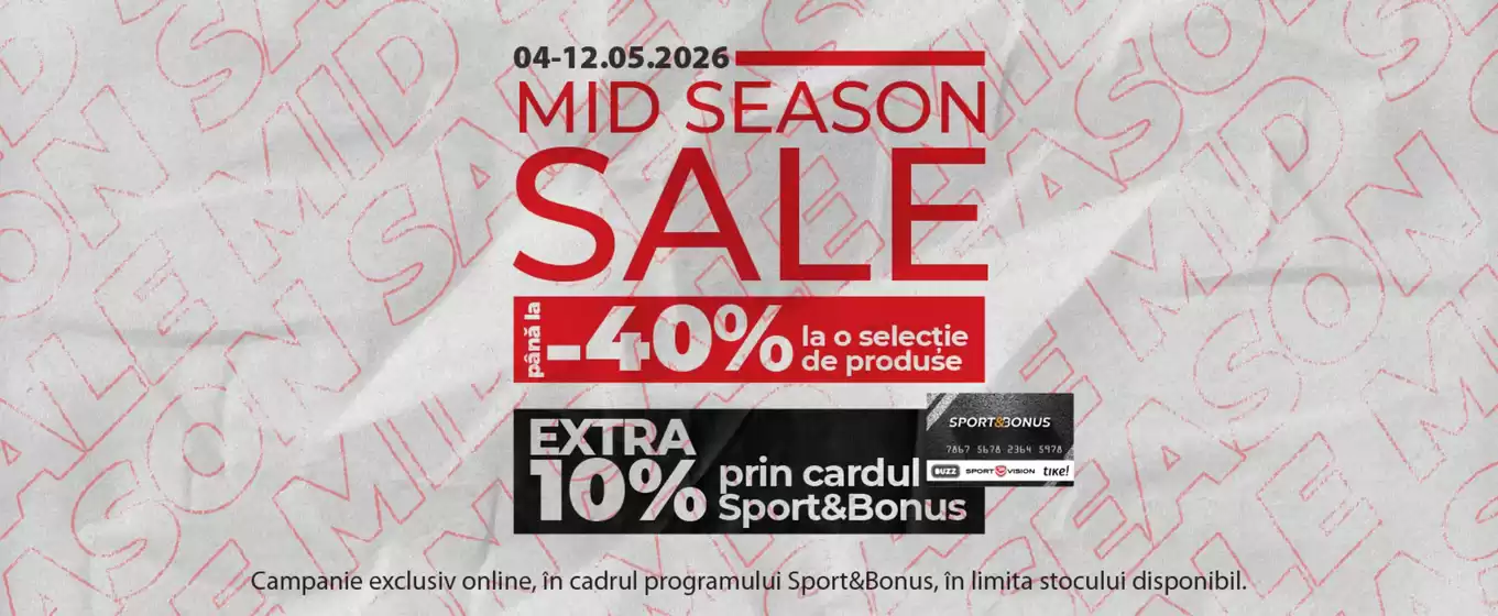 Catalog Sport Vision | Mid Season Sale | 2026-05-04T00:00:00.000Z - 2026-05-12T00:00:00.000Z