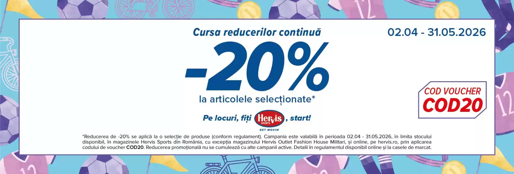 Catalog Hervis | Hervis Promoții | 2026-05-04T00:00:00.000Z - 2026-05-31T00:00:00.000Z