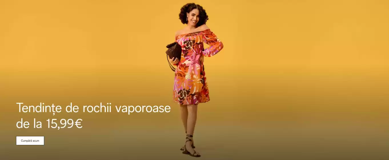 Catalog C&A Balș | Tendințe de rochii vaporoase de la 15,99€ | 2026-05-05T00:00:00.000Z - 2026-05-18T00:00:00.000Z