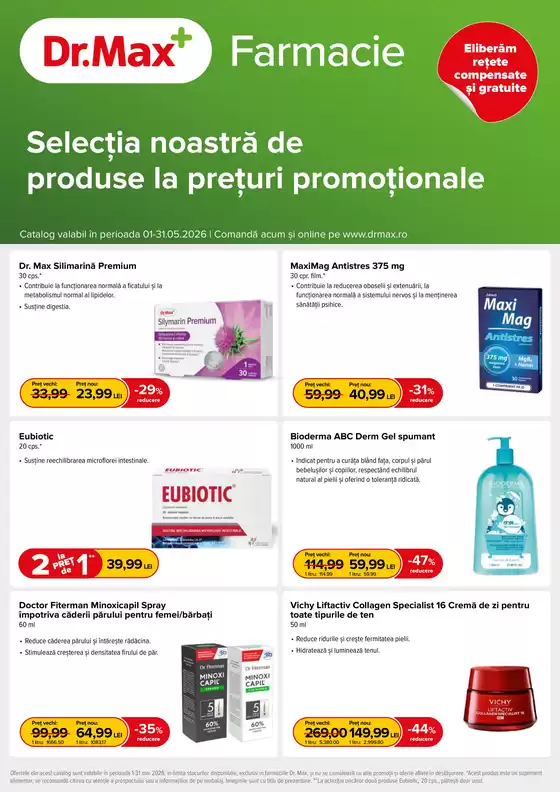 Catalog Dr.max Toplița | Catalog Proximity | 2026-05-05T00:00:00.000Z - 2026-05-31T00:00:00.000Z