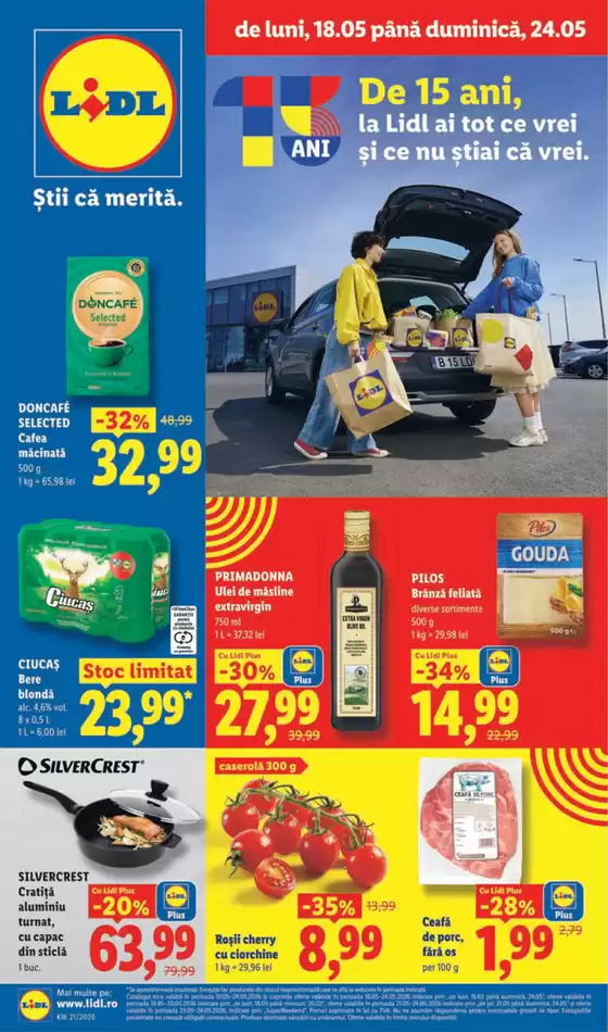 Catalog Lidl Medgidia | de luni 18.05 până duminică 24.05 | 2026-05-18T00:00:00.000Z - 2026-05-24T00:00:00.000Z