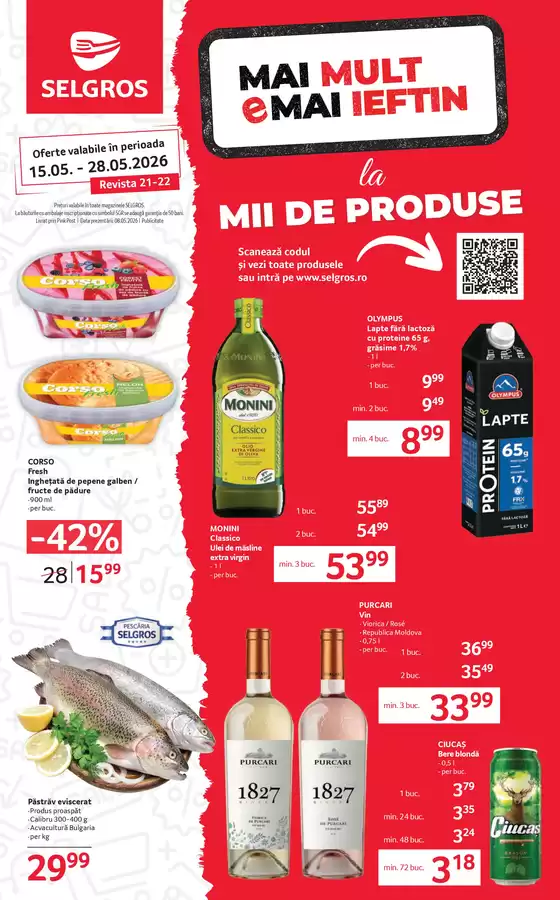 Catalog Selgros | MAGAZINE MICI | 2026-05-15T00:00:00.000Z - 2026-05-28T00:00:00.000Z