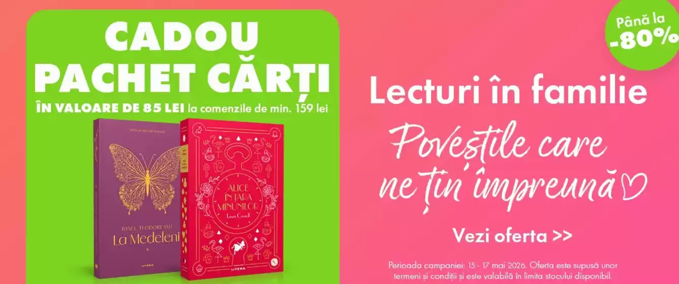 Catalog Elefant | Lecturi în familie până la -80% | 2026-05-15T00:00:00.000Z - 2026-05-17T00:00:00.000Z