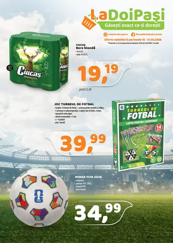 Catalog La Doi Pasi Huși | LDP SOFT web 026 05 F2 | 2026-05-16T00:00:00.000Z - 2026-05-31T00:00:00.000Z