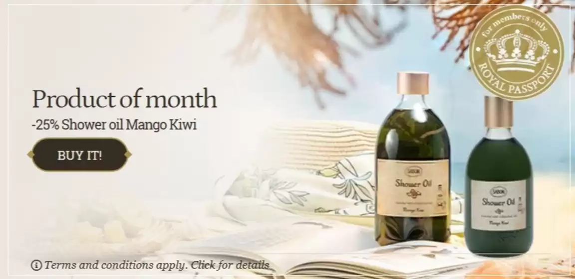 Catalog SABON Negru Vodă | Product of month | 2026-05-19T00:00:00.000Z - 2026-05-31T00:00:00.000Z