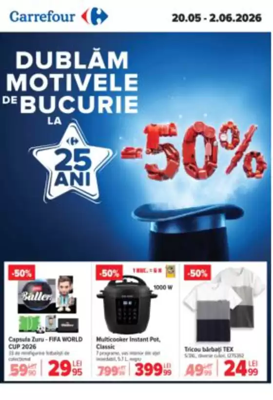 Catalog Carrefour Râmnicu Vâlcea | Catalog Carrefour | 2026-05-20T00:00:00.000Z - 2026-06-02T00:00:00.000Z