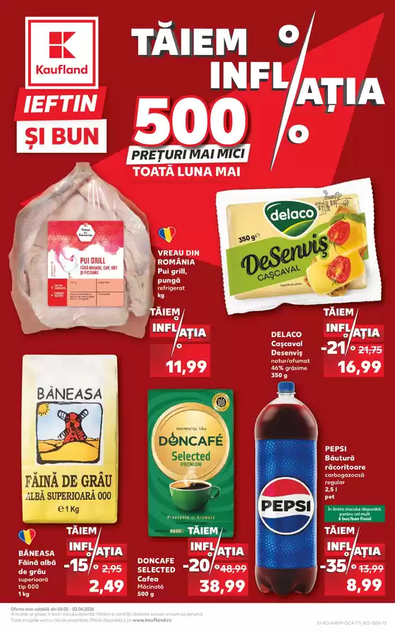 Catalog Kaufland Constanța | Cele mai bune chilipiruri ale noastre | 2026-05-06T00:00:00.000Z - 2026-06-09T00:00:00.000Z