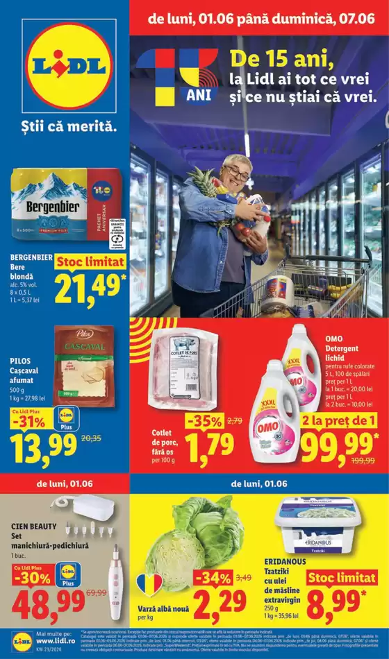 Catalog Lidl Năvodari | de luni 01.06 până duminică 07.06 | 2026-06-01T00:00:00.000Z - 2026-06-07T00:00:00.000Z
