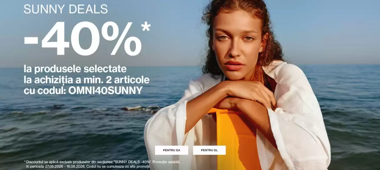 Catalog House Brand București | SUNNY DEALS -40% | 2026-05-28T00:00:00.000Z - 2026-06-16T00:00:00.000Z