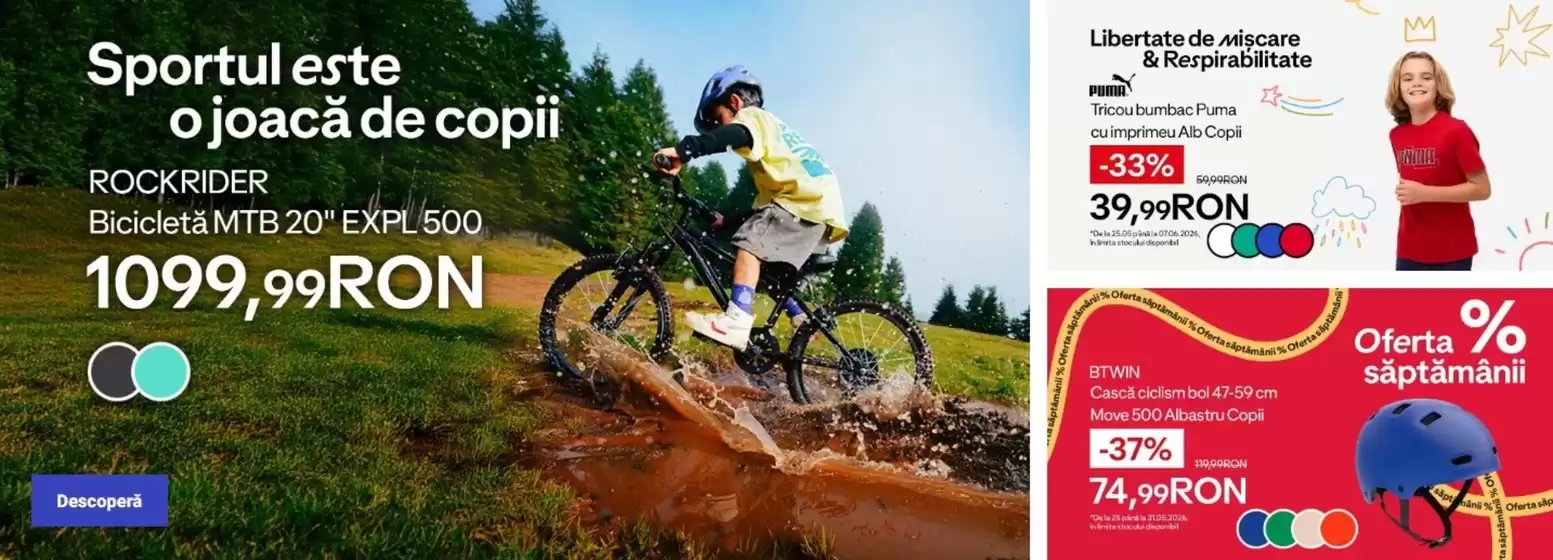 Catalog Decathlon Iași | Decathlon Ofertă | 2026-05-28T00:00:00.000Z - 2026-06-10T00:00:00.000Z