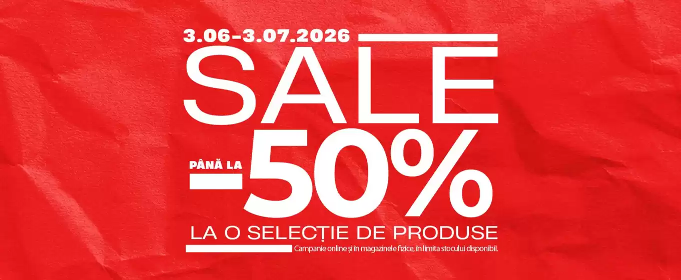 Catalog Sport Vision Iași | Sale până la -50% | 2026-06-04T00:00:00.000Z - 2026-07-03T00:00:00.000Z
