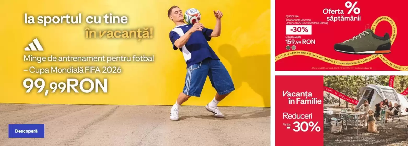 Catalog Decathlon | Decathlon Ofertă | 2026-06-11T00:00:00.000Z - 2026-06-24T00:00:00.000Z