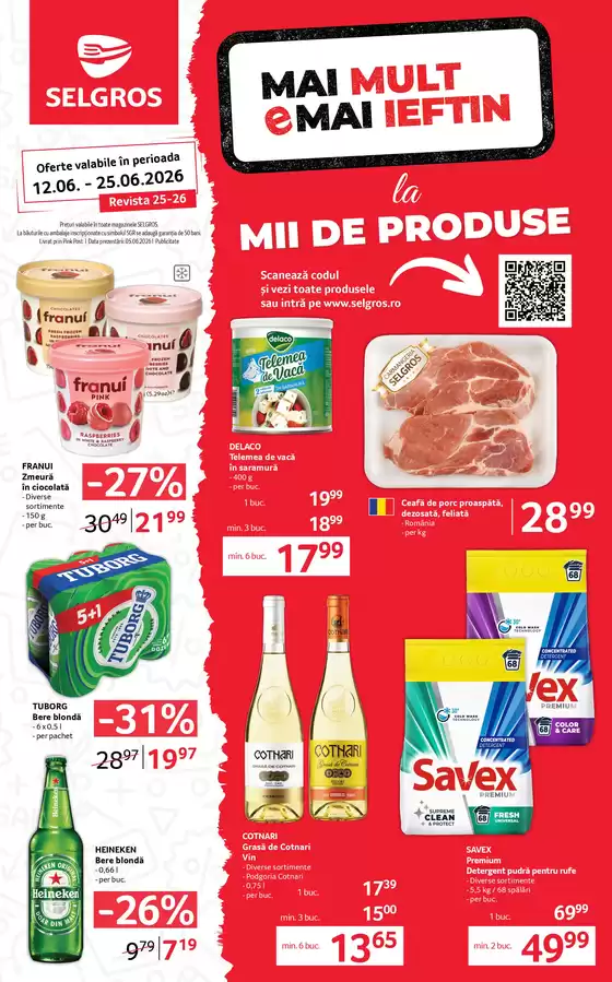 Catalog Selgros Hunedoara | MAGAZINE MICI | 2026-06-12T00:00:00.000Z - 2026-06-25T00:00:00.000Z