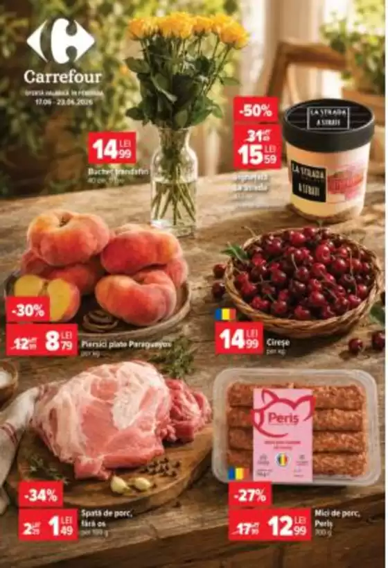 Catalog Carrefour Codlea | Reduceri grozave la produse selectate | 2026-06-17T00:00:00.000Z - 2026-06-23T00:00:00.000Z