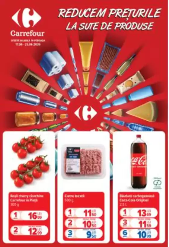 Catalog Carrefour Sebeș | Oferte noi de descoperit | 2026-06-17T00:00:00.000Z - 2026-06-23T00:00:00.000Z