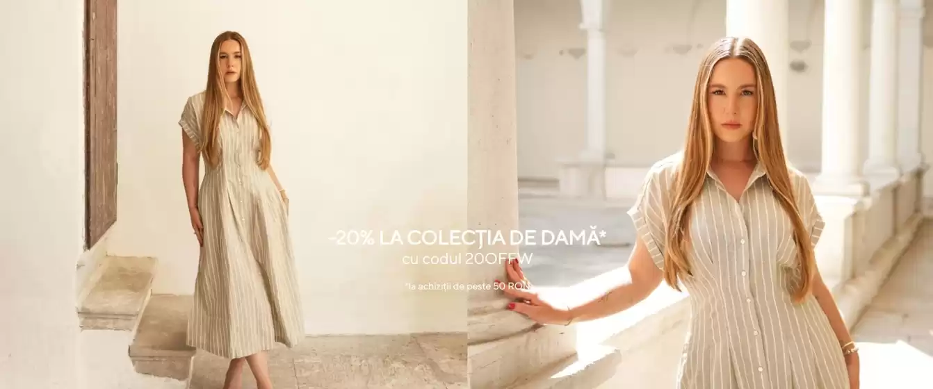 Catalog Tom Tailor | -20% LA COLECŢIA DE DAMĂ | 2026-06-26T00:00:00.000Z - 2026-07-09T00:00:00.000Z