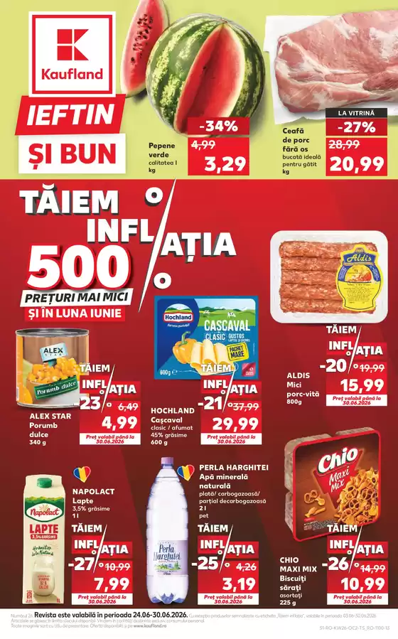 Catalog Kaufland | Cele mai bune chilipiruri ale noastre | 2026-06-24T00:00:00.000Z - 2026-06-30T00:00:00.000Z
