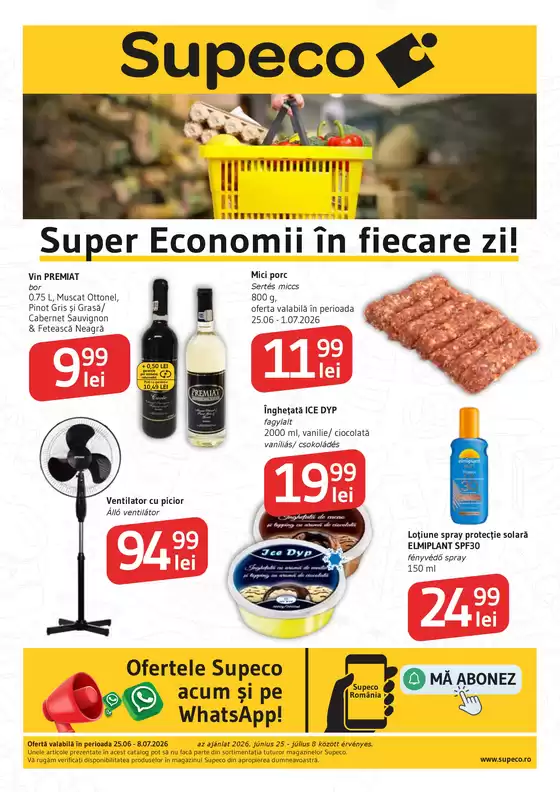 Catalog Supeco | Oferte și promoții actuale | 2026-06-25T00:00:00.000Z - 2026-07-08T00:00:00.000Z