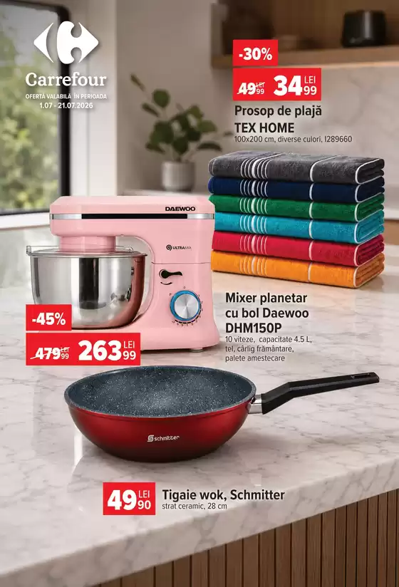Catalog Carrefour | Oferte speciale atractive pentru toți | 2026-07-01T00:00:00.000Z - 2026-07-21T00:00:00.000Z