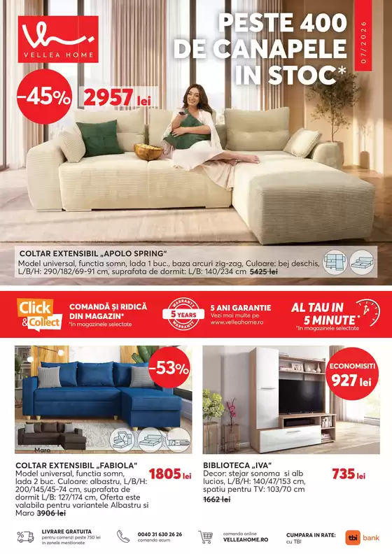 Catalog Mobila Videnov București | Pliant IULIE 2026 | 2026-07-01T00:00:00.000Z - 2026-07-31T00:00:00.000Z