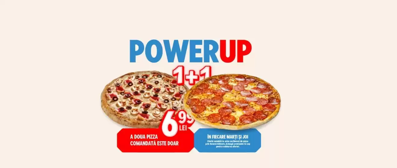 Catalog Domino's Pizza | POWER UP 1+1 | 2026-07-02T00:00:00.000Z - 2026-07-15T00:00:00.000Z