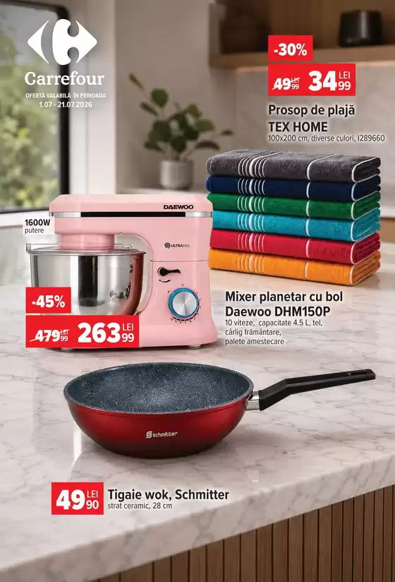 Catalog Carrefour | Promoții speciale actuale | 2026-07-01T00:00:00.000Z - 2026-07-21T00:00:00.000Z