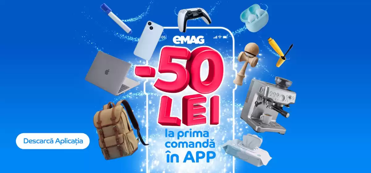 Catalog eMAG Iași | Ofertele eMAG | 2026-07-06T00:00:00.000Z - 2026-07-19T00:00:00.000Z