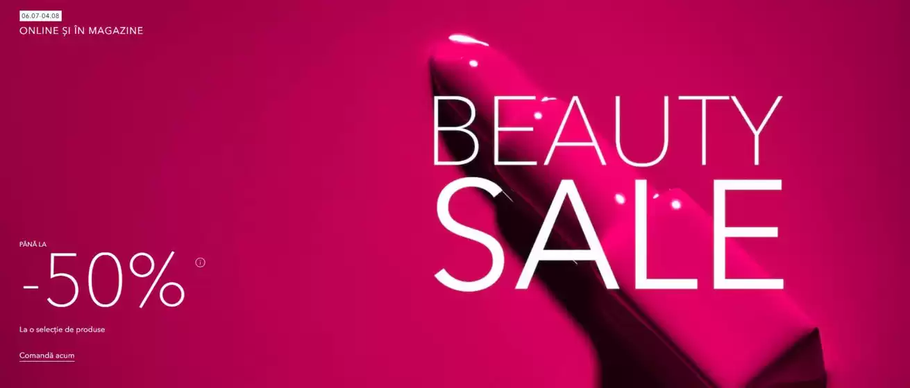 Catalog Douglas Orșova | Beauty Sale Până la -50% | 2026-07-06T00:00:00.000Z - 2026-08-04T00:00:00.000Z