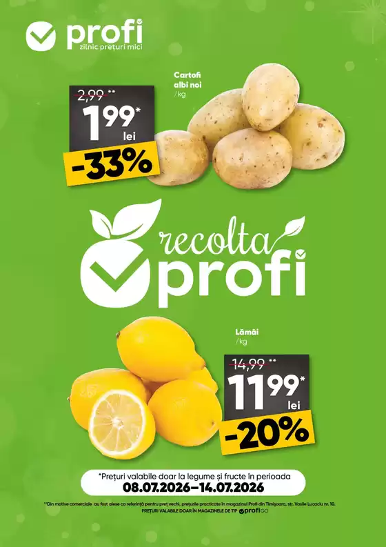 Catalog PROFI | Revista Fresh Profi Go Saptamana 1 | 2026-07-09T00:00:00.000Z - 2026-07-14T00:00:00.000Z